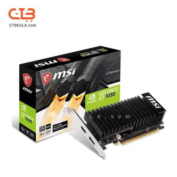 کارت گرافیک msi Geforce nvidia Gt 1030 2GB DDR4 — تصویر ۵