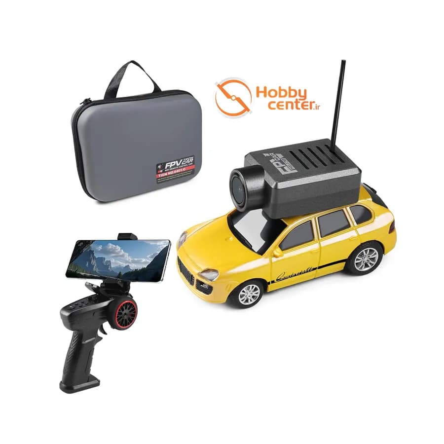ماشین کنترلی میکرو دوربین‌دار WLtoys مقیاس 1:64 — تصویر ۷