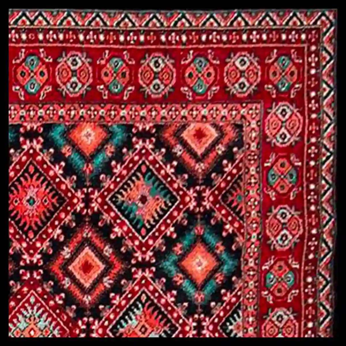 گبه ماشینی 6 متری سوفیا مدل سنتی هندسی — تصویر ۸