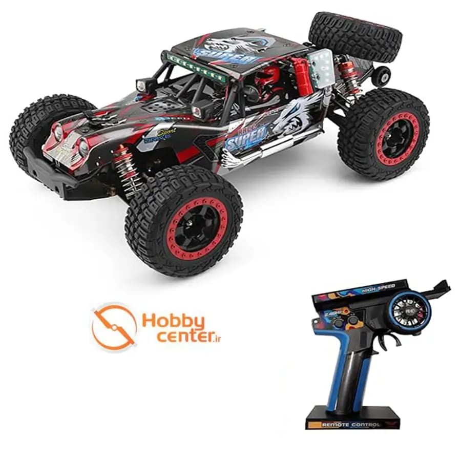 ماشین کنترلی آفرود WLtoys 124028 — تصویر ۵