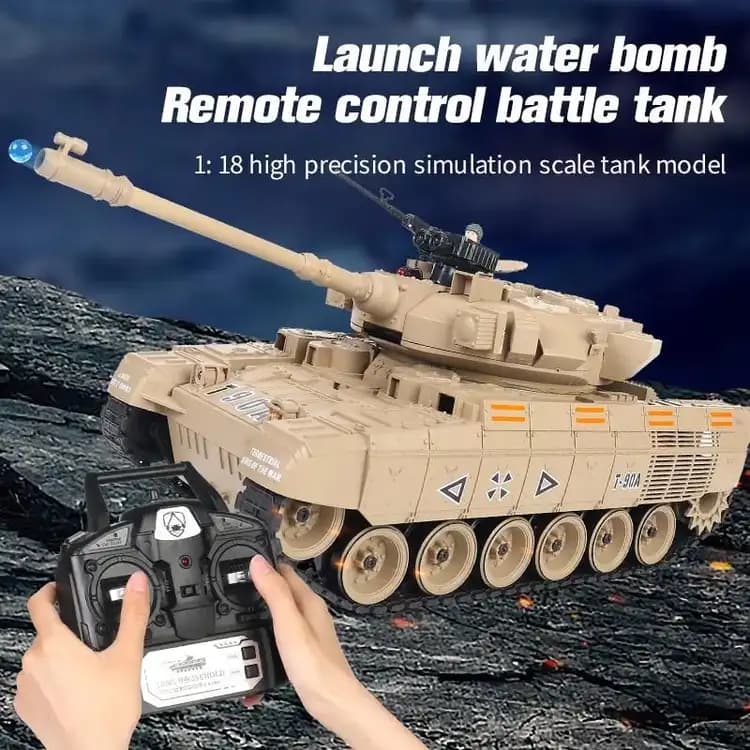 تانک کنترلی BROTHER TANK مدل ZY021 کد T-90A — تصویر ۹