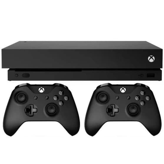 کنسول بازی مایکروسافت استوک Xbox One X | حافظه 1 ترابایت + یک دسته اضافه (کارکرده) — تصویر ۲
