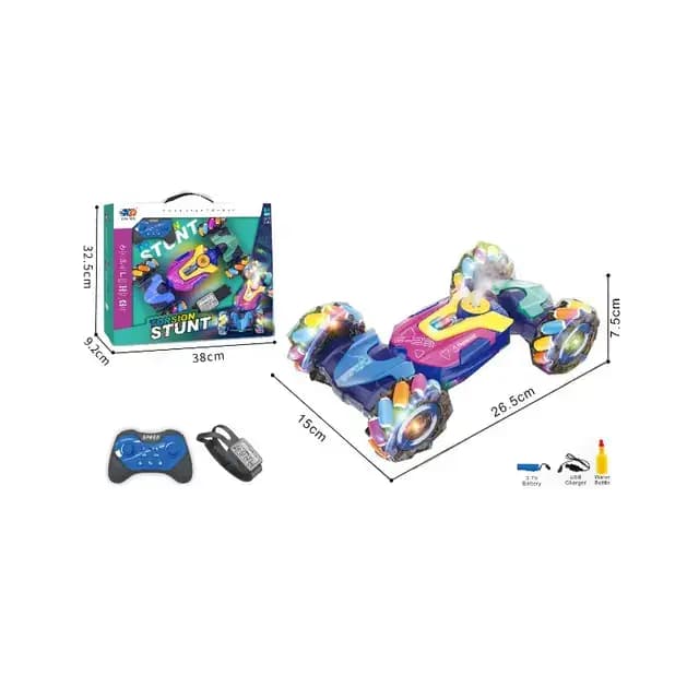 ماشین کنترلی کمرشکن دوحالته دودزا XUDA TOYS — تصویر ۵