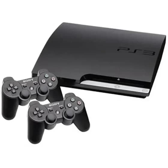 کنسول بازی PS3 SLIM ظرفیت ۱۲۰ گیگابایت با دو دسته