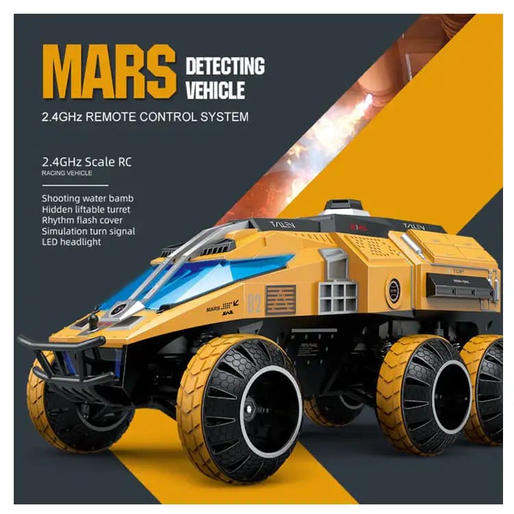 ماشین کنترلی با قابلیت پرتاب تیر ژله‌ای Mars Detecting Car G2065 — تصویر ۵
