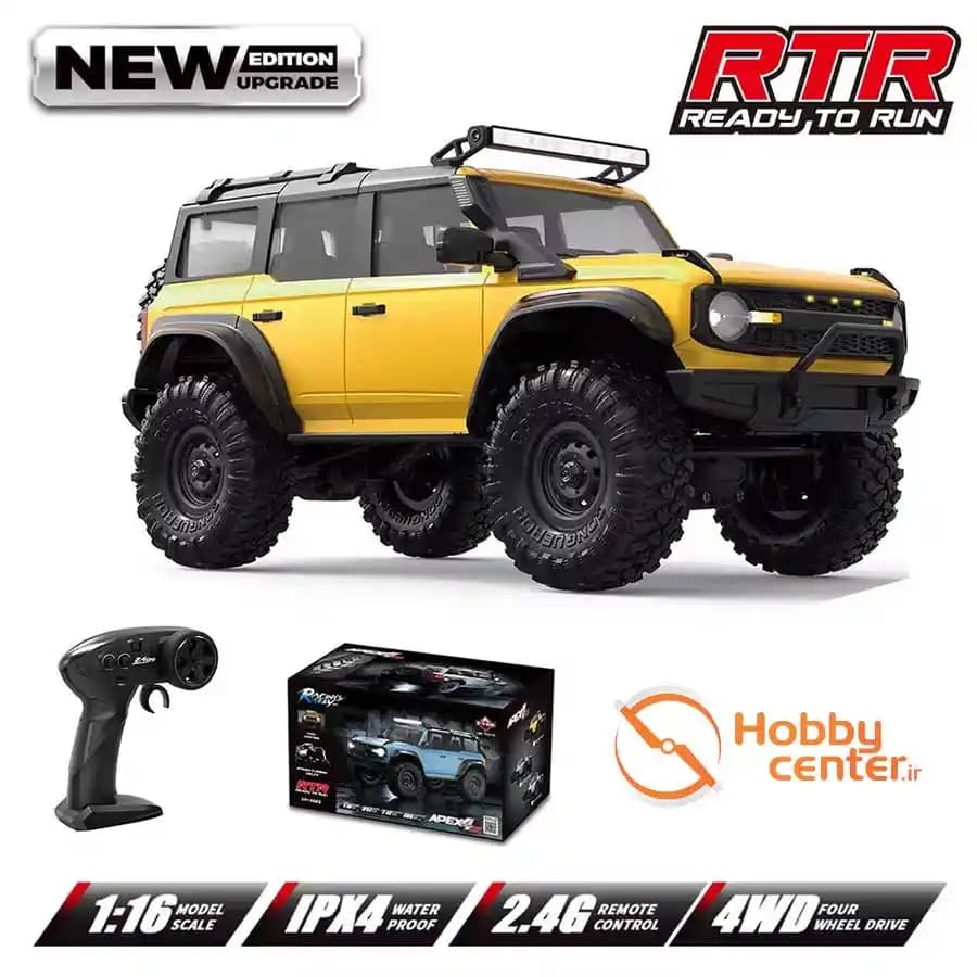 ماشین کنترلی آفرود APEX 4WD مدلHB-R1601