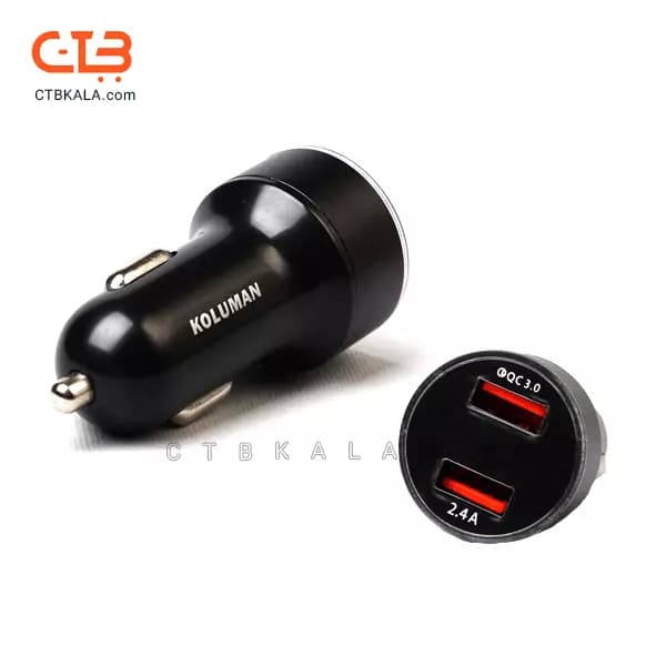 شارژر فندکی کلومن مدل KC-C06 به همراه کابل MICRO USB — تصویر ۸
