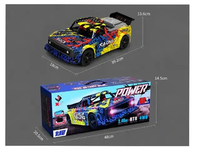 ماشین کنترلی آفرود 4WD مدل Power 60 — تصویر ۸