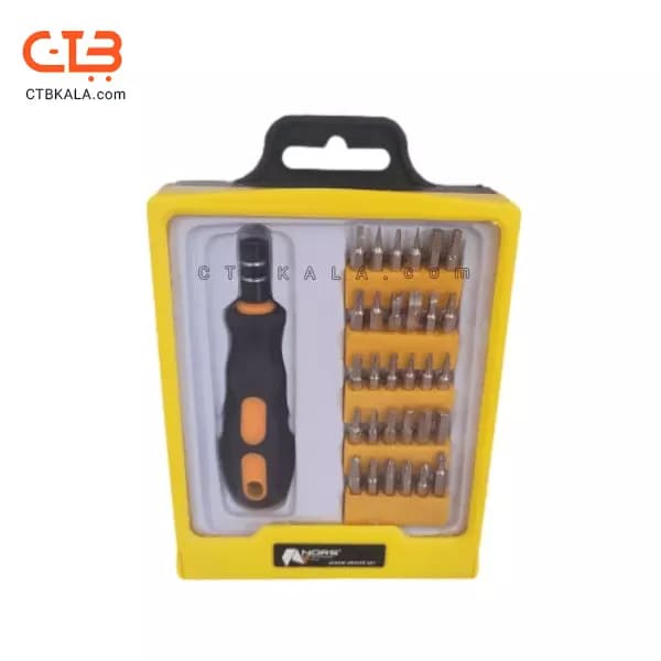 ست 32 عددی پیچ گوشتی نورس مدل NR-SB01