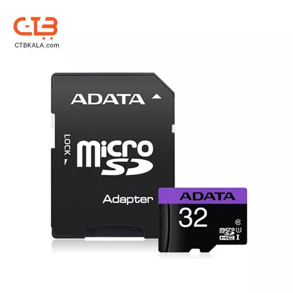کارت حافظه microSDHC ADATA 32GB premier کلاس 10 UHS-I سرعت 80MB/s همراه با آداپتور — تصویر ۶