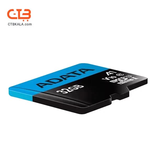 کارت حافظه microSDHC ADATA 32GB premier A1 v10 کلاس 10 UHS-I سرعت 100MB/s همراه با آداپتور — تصویر ۳