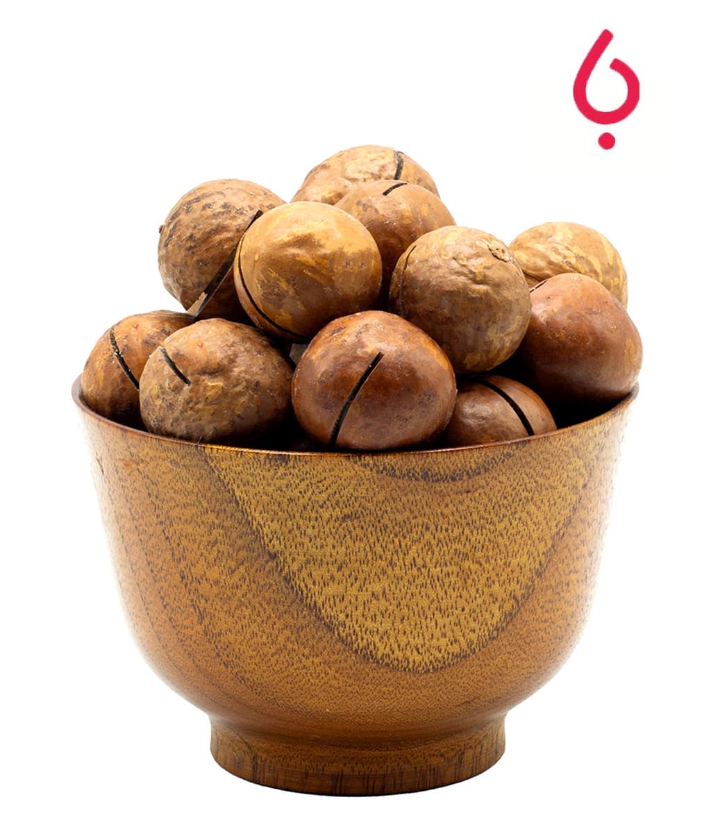 ماکادمیا با پوست وانیلی بکلی