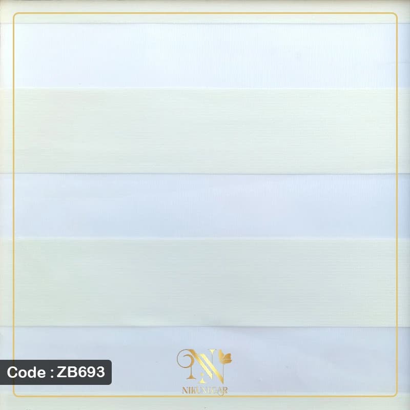 پرده زبرا ساده مدل ZB693