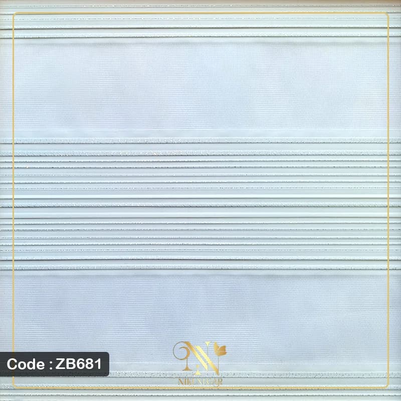 پرده زبرا پلیسه مدل ZB681 — تصویر ۳