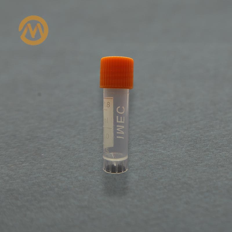 کرایو تیوب 1.8ml غیر استریل واشردار