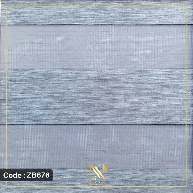 پرده زبرا ساده مدل ZB676