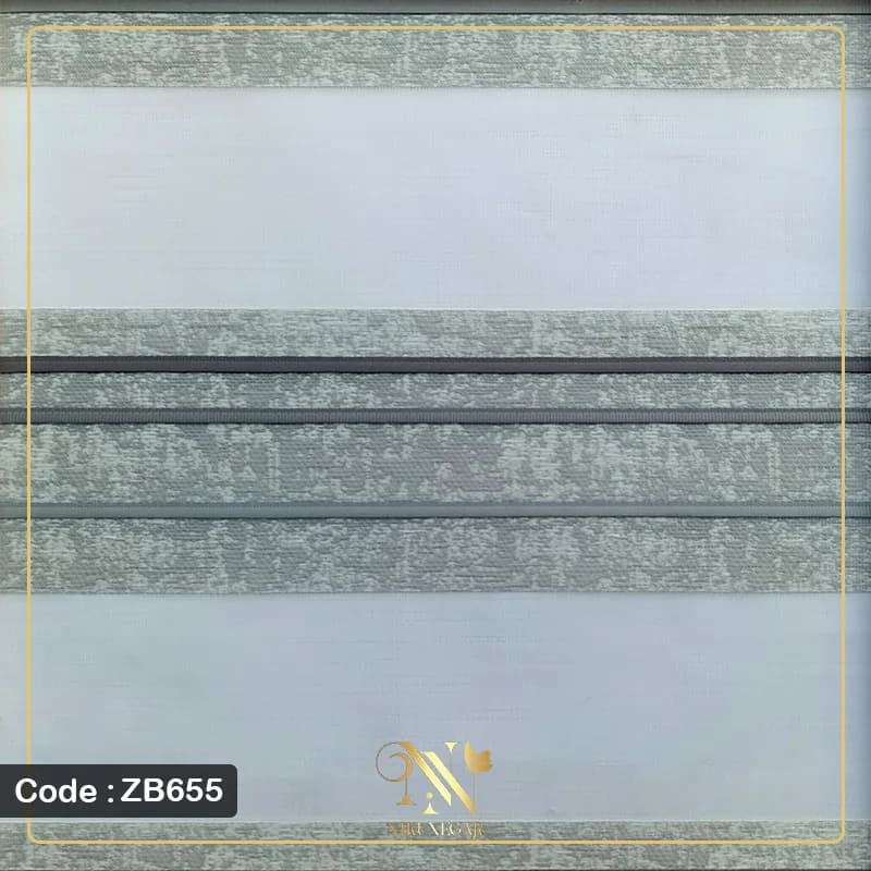 پرده زبرا پلیسه مدل ZB655 — تصویر ۲