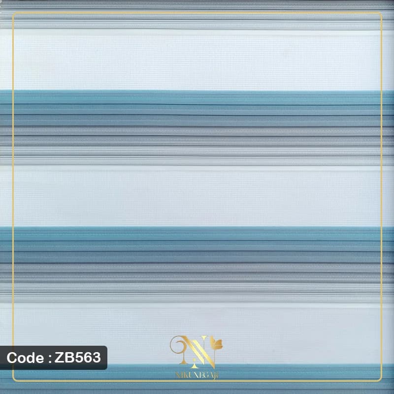 پرده زبرا پلیسه مدل ZB563 — تصویر ۲