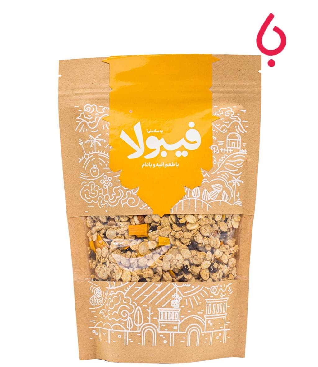 گرانولا فیبولا انبه بادام بکلی