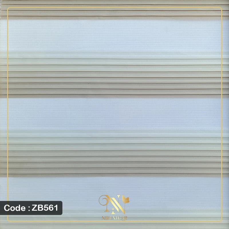 پرده زبرا پلیسه مدل ZB561 — تصویر ۲