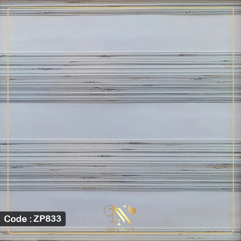 پرده زبرا پلیسه مدل ZP833 — تصویر ۲