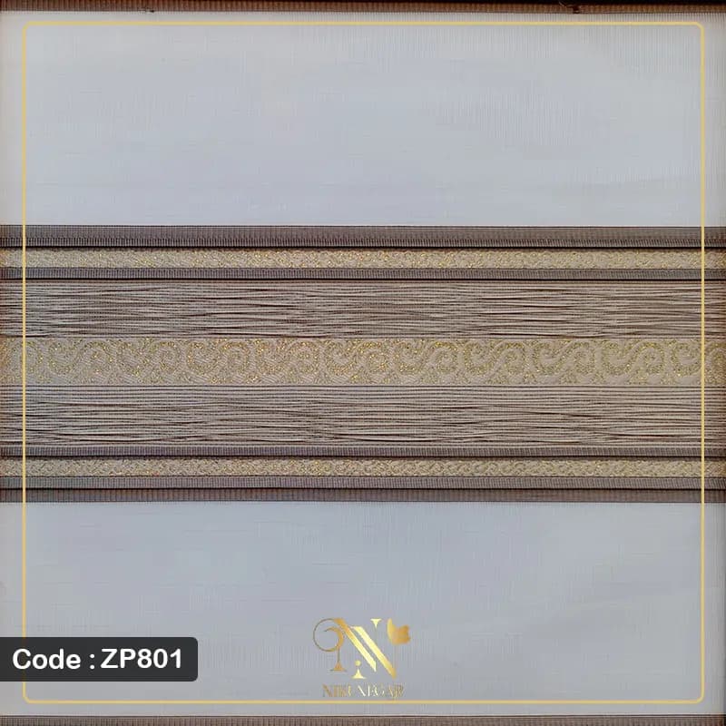 پرده زبرا طرح دار مدل ZP801