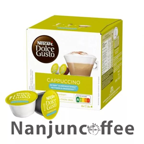 کپسول دولچه گوستو کاپوچینو بدون شکر