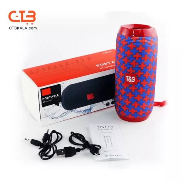 اسپیکر بلوتوثی قابل حمل مدل TG- 117 — تصویر ۸