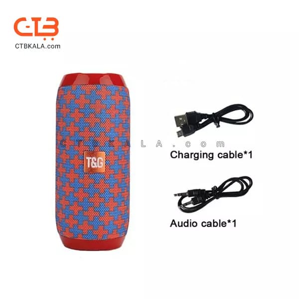 اسپیکر بلوتوثی قابل حمل مدل TG- 117 — تصویر ۶