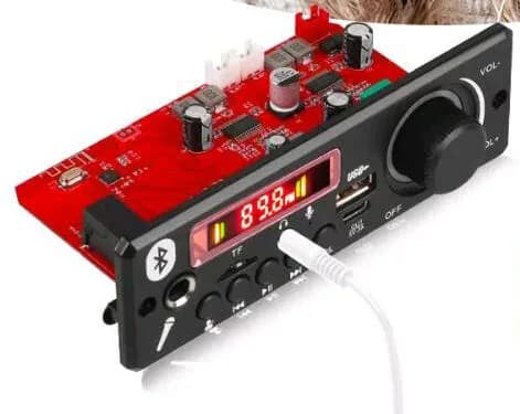 پنل پخش کننده صوتی بلوتوثی با آمپلی فایر ولوم دار مدل JX-X1 — تصویر ۸