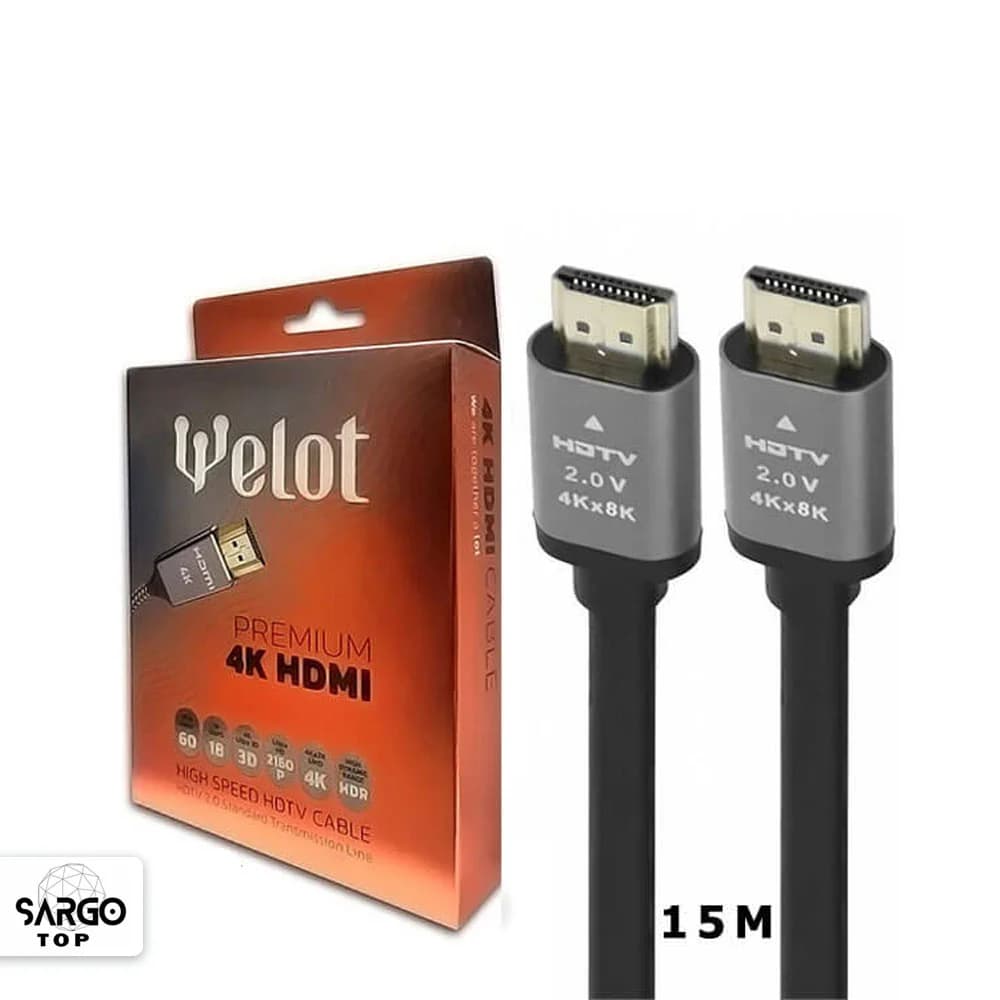 کابل Welot HDMI 4K طول 15 متر