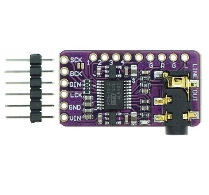 مبدل DAC استریو PCM5102 با ارتباط I2S — تصویر ۷