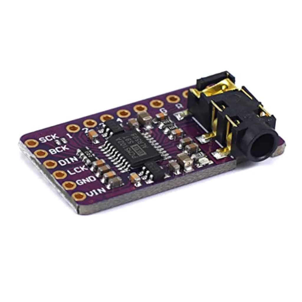 مبدل DAC استریو PCM5102 با ارتباط I2S — تصویر ۵
