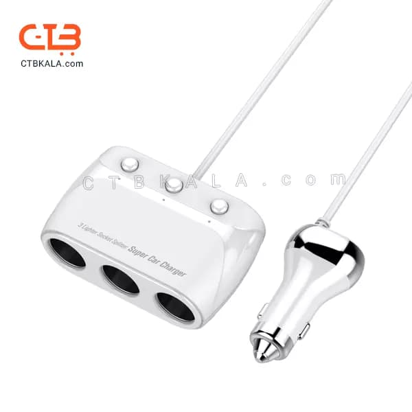 شارژر فندکی الدینیو مدل C504 — تصویر ۵