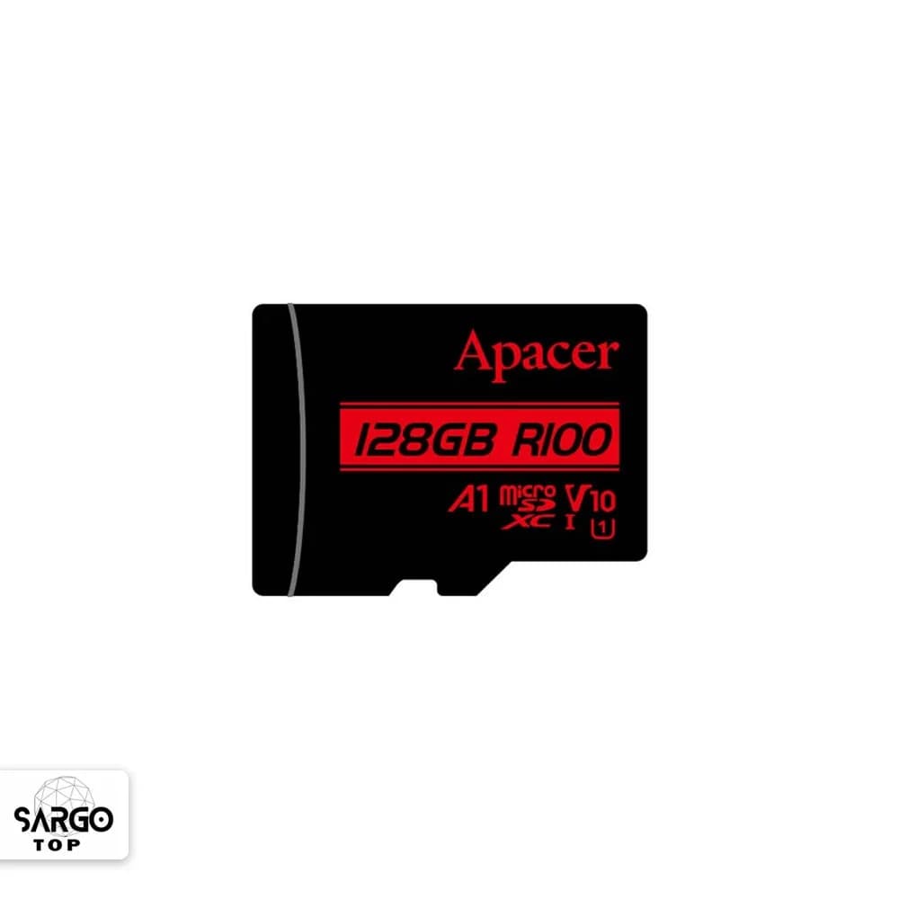 کارت حافظه microSDXC اپیسر مدل R100 کلاس 10 استاندارد UHS-I U1 سرعت 100MBps ظرفیت 128 گیگابایت — تصویر ۳