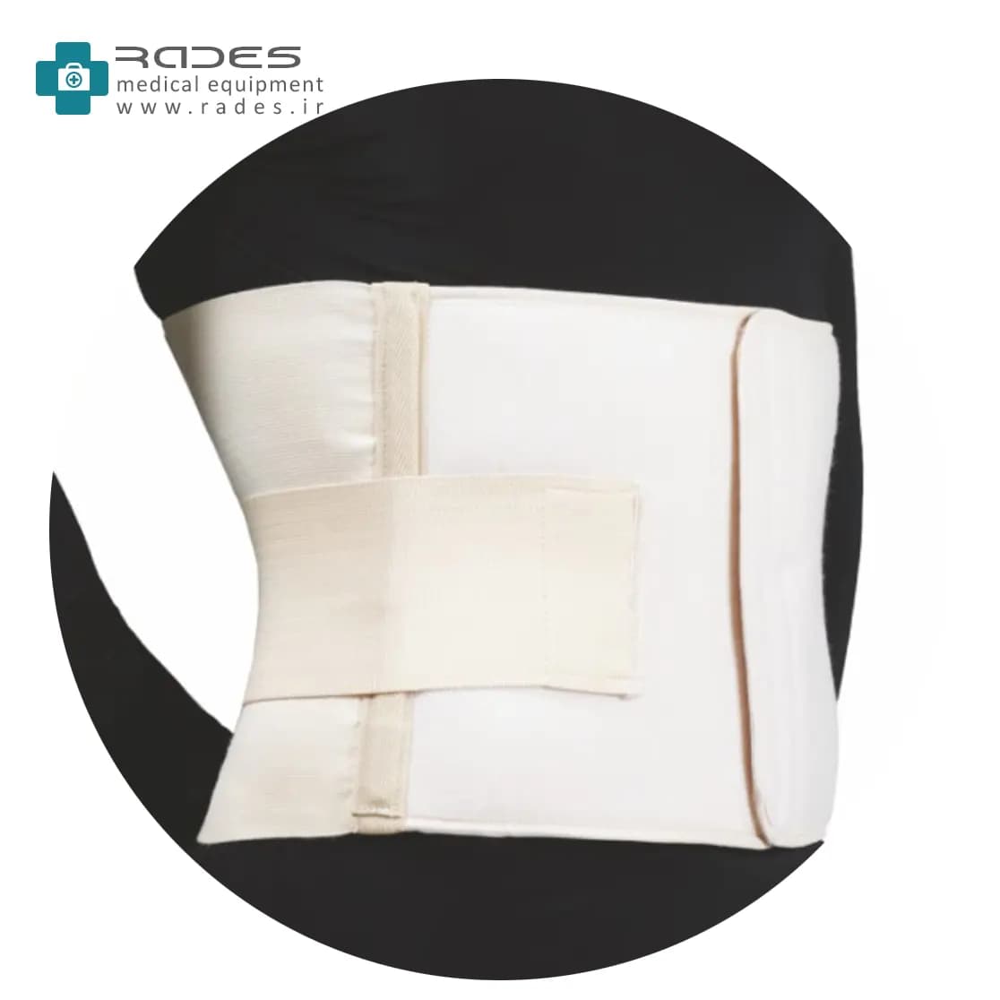 شکم بند با کش دوبل (رقابتی) سماطب 4039 — تصویر ۲