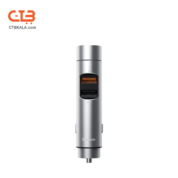 شارژر فندکی و پخش کننده بلوتوثی BASEUS 18W مدل CCNLZ-CoS — تصویر ۲