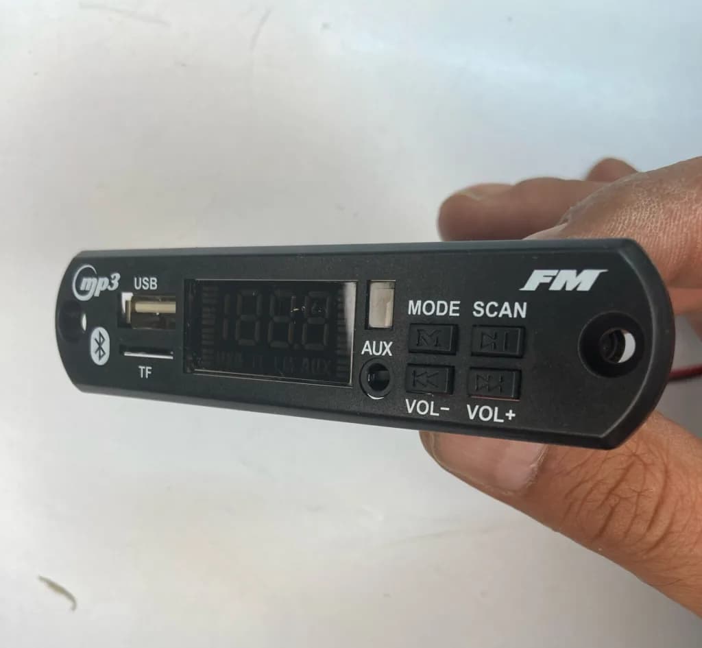 ماژول پخش کننده بلوتوثی مدل D091 اپلیکشن دار با ریموت بزرگ — تصویر ۴