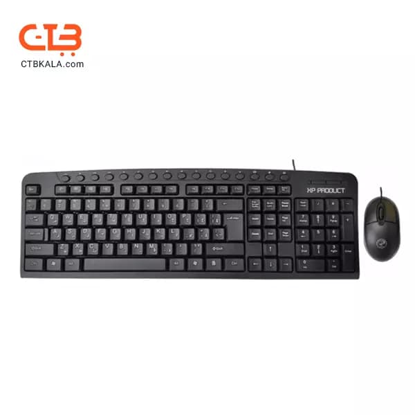 کیبورد و ماوس با‌سیم XP مدل 9600F