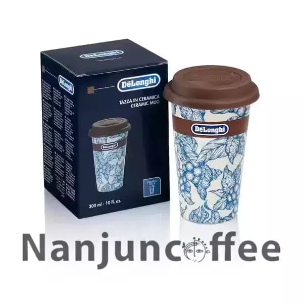 ماگ سرامیکی دوجداره دلونگی DLSC064 گل آبی