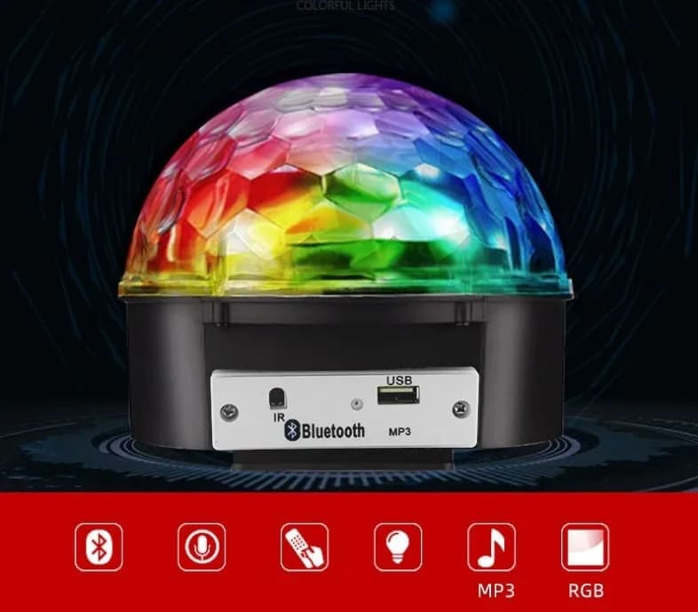 رقص نور مدل LED Magic Ball Light — تصویر ۷
