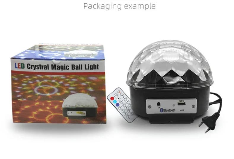 رقص نور مدل LED Magic Ball Light — تصویر ۴