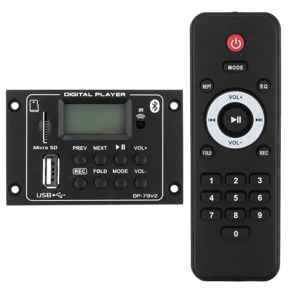 پنل پخش صدا بلوتوثی مدل dp79vp — تصویر ۵