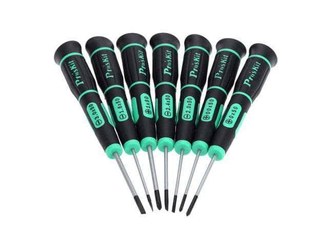 ست 7 عددی پیچ گوشتی ساعتی پروسکیت ProsKit SD-081A — تصویر ۹