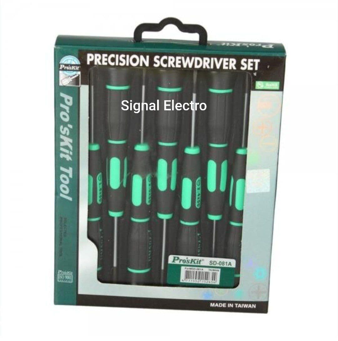 ست 7 عددی پیچ گوشتی ساعتی پروسکیت ProsKit SD-081A — تصویر ۸
