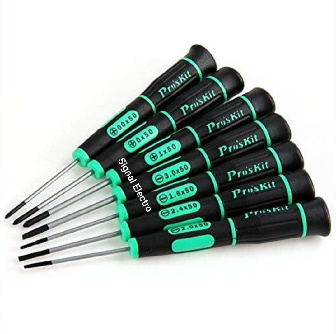 ست 7 عددی پیچ گوشتی ساعتی پروسکیت ProsKit SD-081A — تصویر ۵