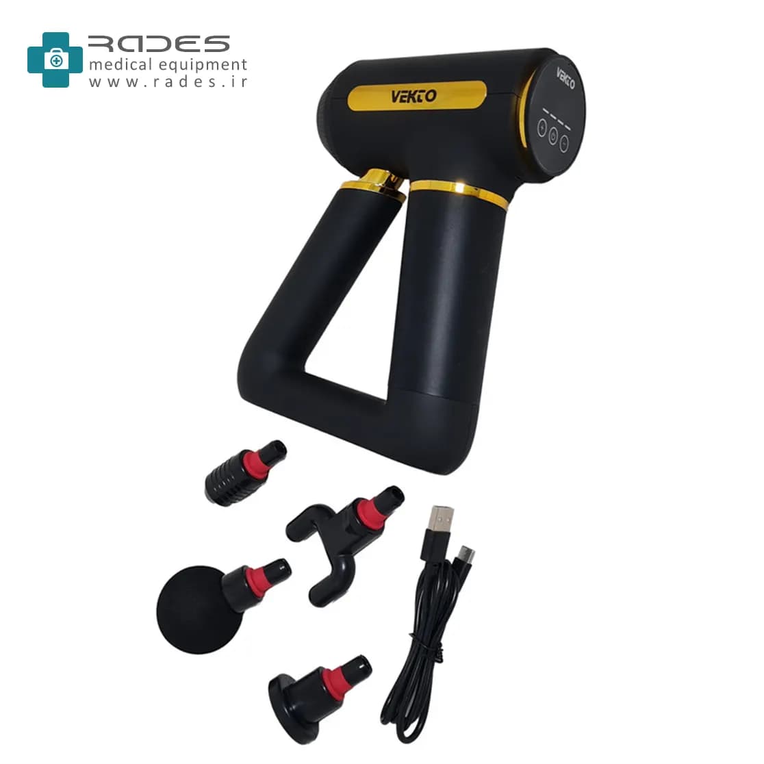 ماساژور برقی تفنگی وکتو مدل VEKTO Massager LY-675A — تصویر ۴