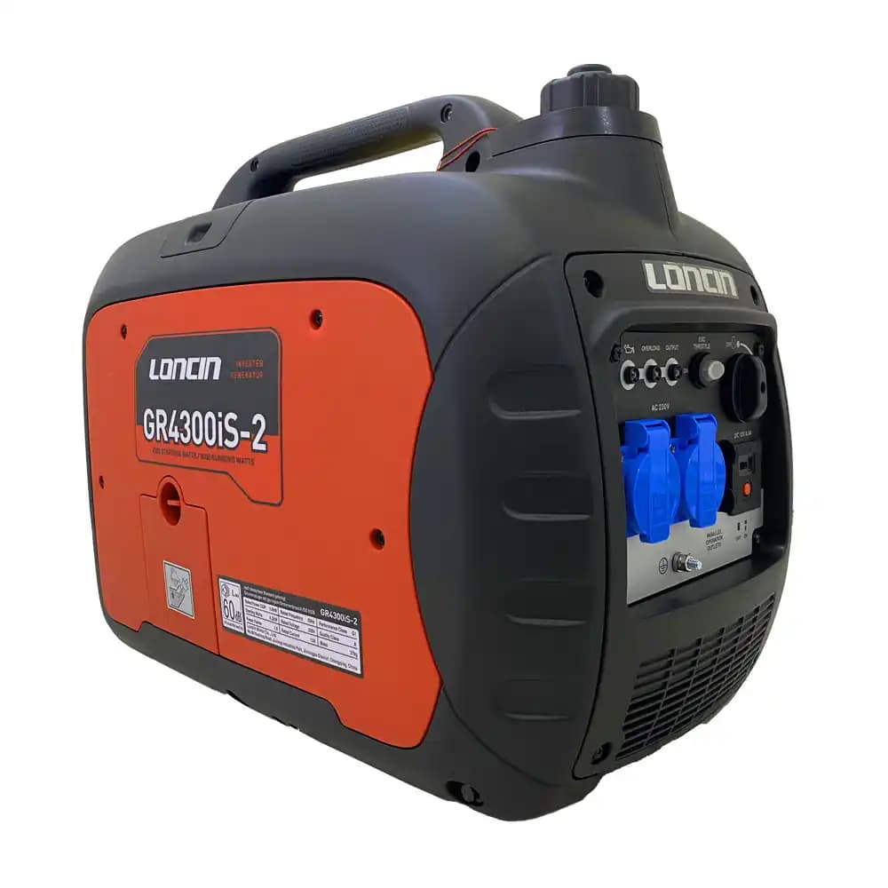 موتور برق بنزینی سایلنت 4.3 کیلووات لانسین مدل GR4300iS-2