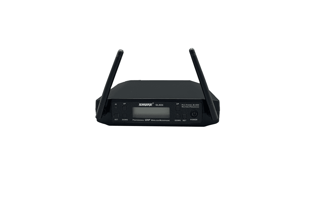 میکروفن بیسیم شور SHURE GLXD4 مدل دستی و یقه ای — تصویر ۱۲