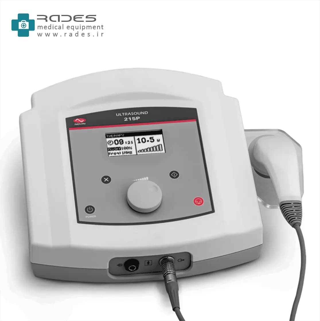 دستگاه فیزیوتراپی نوین اولتراسوند Ultrasound 215P – ارسال فوری – سراسر کشور — تصویر ۵